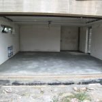 Plancher de garage en béton