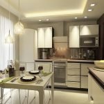 Design et køkken i et privat hus