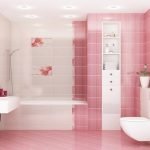 Pink bath
