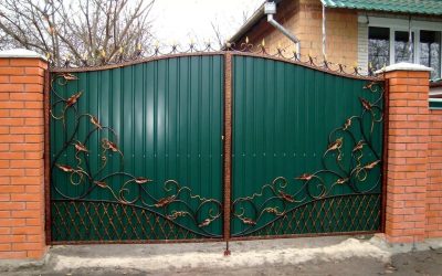 DIY forged gates