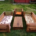 Mobles de jardí de fusta