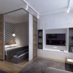 Soveområde i leiligheten