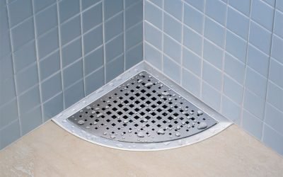 How to make a floor drain for a shower under a tile