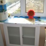 Kunststof raam in de keuken