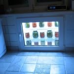 Backlit fridge
