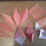 Fold diagonalt og bøj hjørner