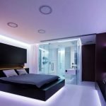 Backlit Bed