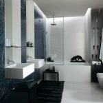חדר אמבטיה בצבע אפור