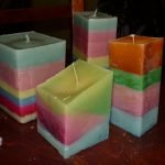 Espelmes quadrades