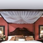 Canopy on the bed