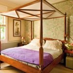 Japon tarzı içinde bu yatak odası