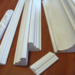 Styrofoam baseboard