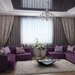 Lilac sofa