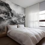 Soveværelse i minimalistisk stil